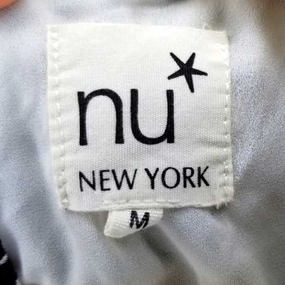 NU NEW YORK Printed Sleeveless A Line Silhouette Cute Shift Dress Women Medium - Picture 10 of 12